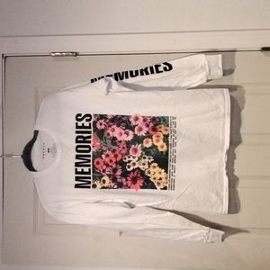 Long sleeve white shirt